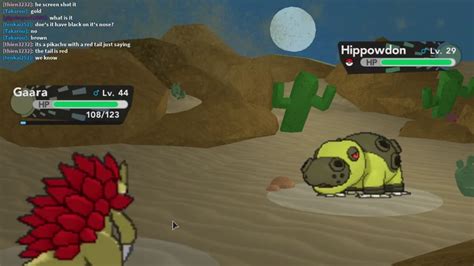 shiny hippowdon pokemon brick bronze.